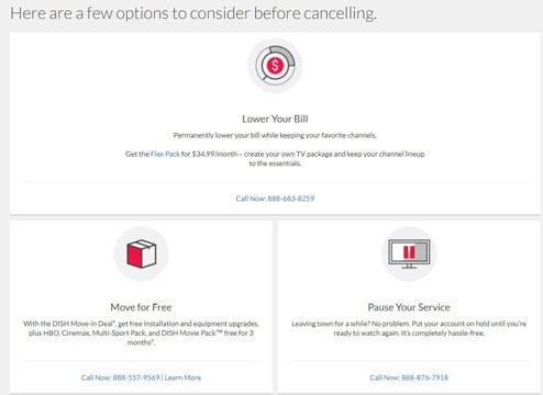 cancelling dish network
