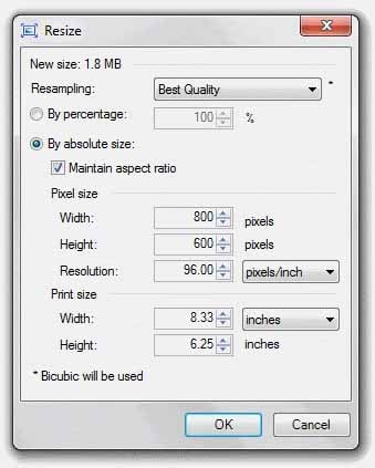convert image to high resolution