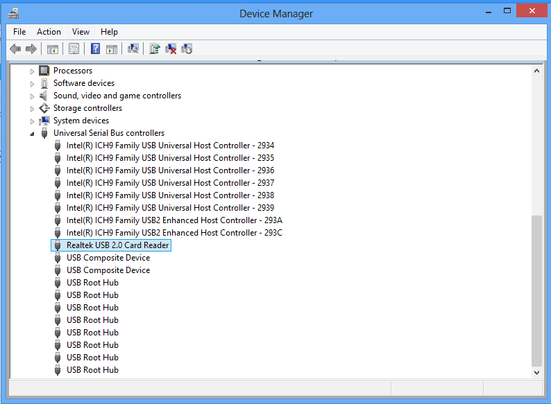 why are there so many realtek usb 2.0 card reader